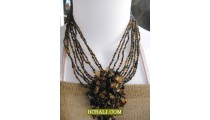 beads stone necklaces chokers pendant fashion